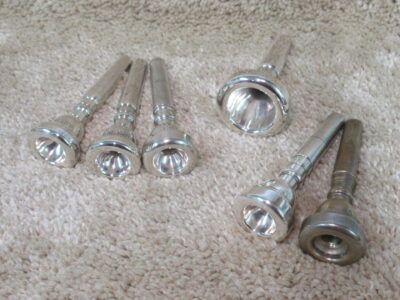 トランペット用マウスピースを買取りました！(複数ブランドあり）