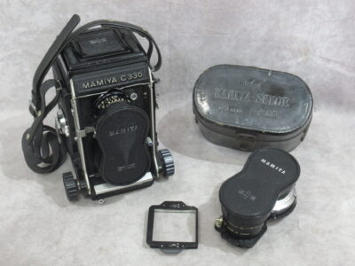 MAMIYA C330 二眼レフカメラを買取りました！