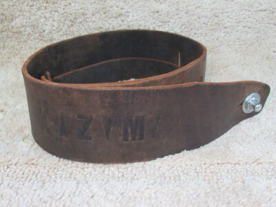 KAZUMI 渡辺香津美 モデル　ギターストラップを買取りました！のサムネイル