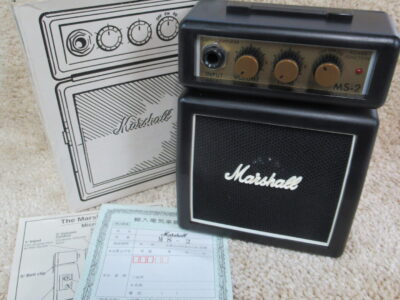 Marshall MS-2 ギターアンプを買取りました！